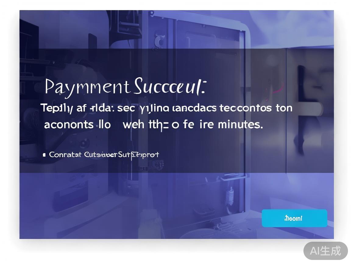 确认到账
支付成功后，系统会自动将资金存入用户账